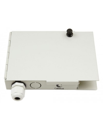 Бокс оптический настенный 19 на 4 ST/FC порта Cabeus JJT-4-ST в Уссурийске Кросс оптический Pintop.ru