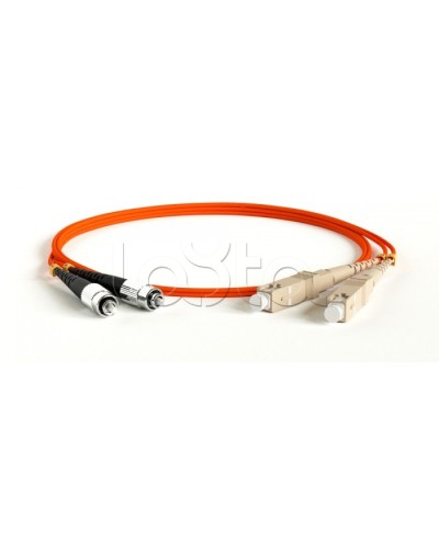 Патч-корд оптический LANMASTER LAN-SC-FC/OM3-1.0 в Уссурийске Патч-корды и пигтейлы Pintop.ru