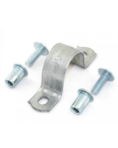 Комплекты для крепления ОКЛ с использованием винта, заклепки и скобы СМД 25-26 (100 шт) Промрукав (PR08.5033) в Уссурийске Держатели, клипсы, скобы Pintop.ru