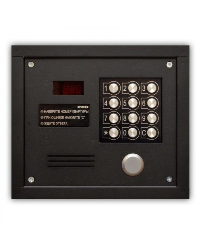 Цифровой домофон Олевс PRO-EM черный в Уссурийске Домофония Pintop.ru