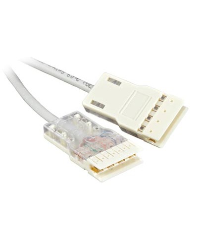 Патч-корд 110 тип-110 тип, 4 пары, Cat.5e, LSZH, 1 м серый Hyperline PC-110-110-4P-C5e-1M-LSZH-GY в Уссурийске Патч-корды и пигтейлы Pintop.ru