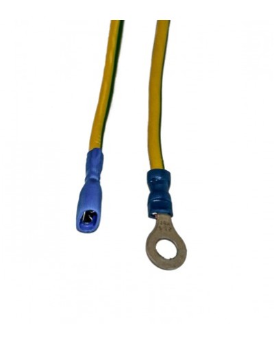 Кабель заземления кольцо-разъем (мама) Hyperline TGRD-CP-25 в Уссурийске Аксессуары для стоек и шкафов Pintop.ru