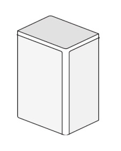 Заглушка коричневая DKC 00580B в Уссурийске Аксессуары для кабель-канала Pintop.ru