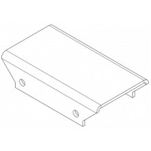 Накладка прямая верхнаяя PERCo-MB-16.3