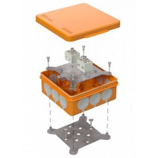 Коробка огнестойкая для о/п двухкомпонентная 60-0303-FR6.0-4 Е15-Е120 100х100х40 Промрукав (60-0303-FR6.0-4)