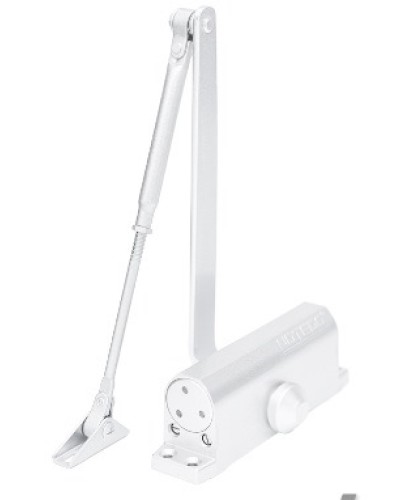 Доводчик NOTEDO DC-090-НО EN4 с ФОП (белый) в Уссурийске Доводчики Pintop.ru