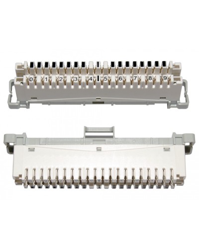 Плинт размыкаемый на 10 пар Cabeus DM-10P в Уссурийске Коммутационные изделия Pintop.ru