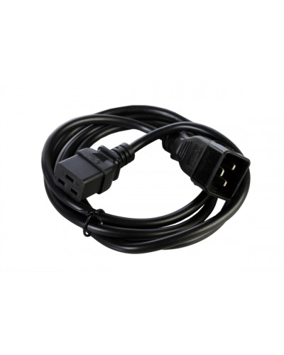 Шнур питания с заземлением IEC 60320 C19/IEC 60320 C20, 16А/250В (3x1,5), длина 1,8 м Rem R-16-Cord-C19-C20-1.8 в Уссурийске Блоки розеток Pintop.ru