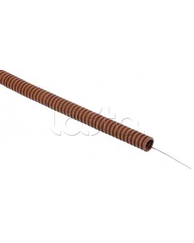 ELASTA Труба гофр. ПВХ d=20мм с зондом дуб (25м) IEK (ET-TG21-121-020-025-K24) в Уссурийске Труба гофрированная Pintop.ru
