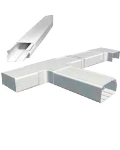 Заглушка для короба 120х50 мм, белая LANMASTER (LAN-CT120x50-ND-WH) в Уссурийске Аксессуары для лотков Pintop.ru