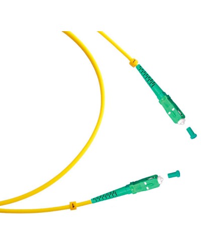 Шнур оптический simplex SC/APC-SC/APC 9/125 sm 25м LSZH Cabeus FOP(s)-9-SC/APC-SC/APC-25m в Уссурийске Патч-корды оптические Pintop.ru