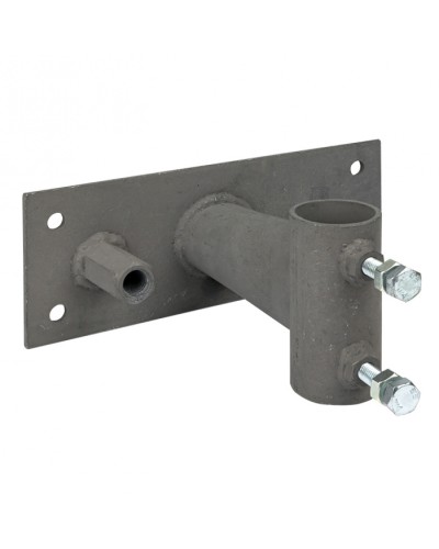 Держатель мачты молниеприемника к стене, D=40мм, вынос 100мм с гайкой EKF PROxima (lp-l0100) в Уссурийске Электротехническое оборудование Pintop.ru