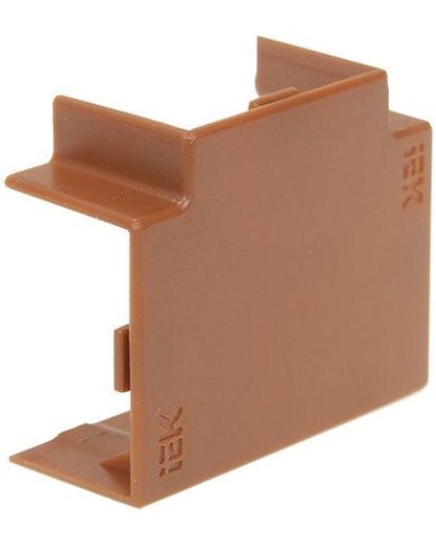 ELECOR Угол Т-образный КМТ 20х10 сосна (4шт/компл) IEK (EL-KK10D-T-020-010-K34) в Уссурийске Аксессуары для кабель-канала Pintop.ru