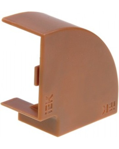 ELECOR Поворот 90град КМП 40х16 дуб (4шт/компл) IEK (EL-KK10D-P-040-016-K11) в Уссурийске Аксессуары для кабель-канала Pintop.ru