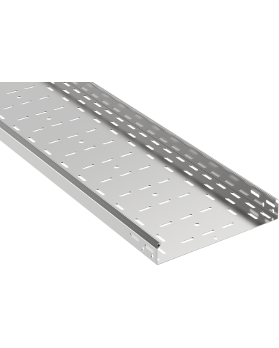 ESCA 3 Лоток перф. без боковой перф. 50х200х3000-0,45 IEK (ES3-15-050-200-3-045) в Уссурийске Кабельные лотки Pintop.ru