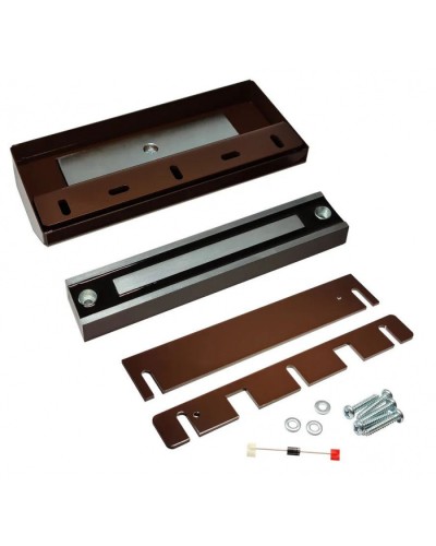 Электромагнитный замок влагозащищённый ALeko ALM-350FT (коричневый) в Уссурийске Электромагнитные замки Pintop.ru