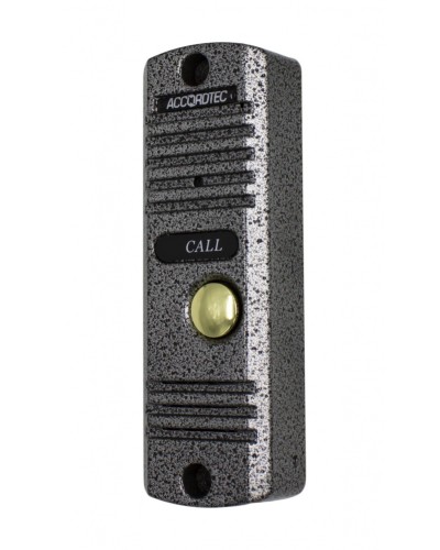 Видеопанель 4-х проводная цветная накладная вандалоустойчивая AccordTec AT-VD305N SL в Уссурийске Вызывные видеопанели малоабонентные Pintop.ru