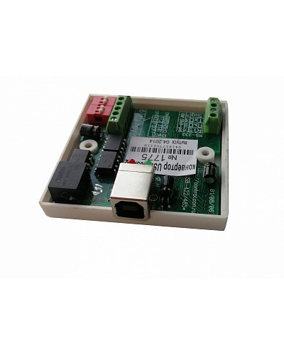 Конвертер для объединения контроллеров AT-SN в сеть AccordTec Конвертер RS-485/USB в Уссурийске Дополнительное оборудование для СКУД Pintop.ru