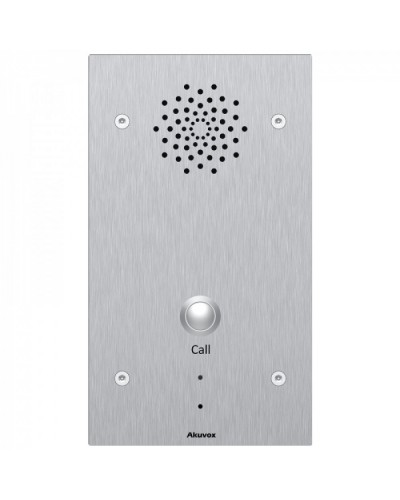 Одноабонентская вызывная панель Akuvox E21V_v4 в Уссурийске Вызывные аудиопанели малоабонентные Pintop.ru