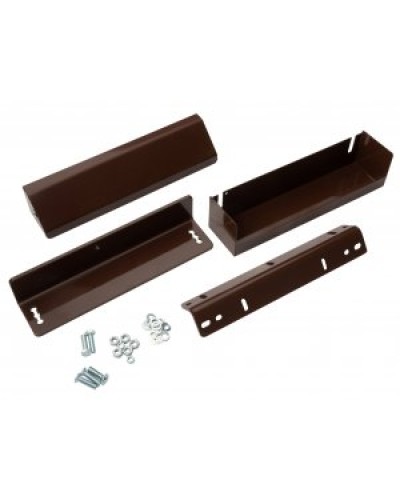 Комплект монтажа Aler MK AL-300-400PR-Inside (коричневый) в Уссурийске Электромагнитные замки Pintop.ru