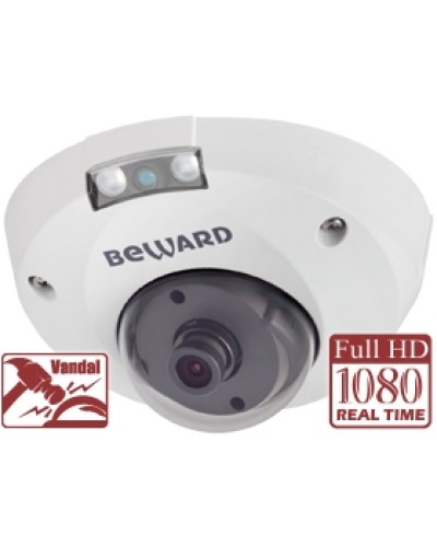 IP-камера видеонаблюдения антивандальная уличная купольная Beward B8182710DM в Уссурийске IP-камеры Pintop.ru