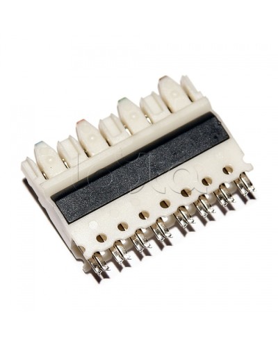 Модуль 110 типа 4-х парный Cabeus CB-4P в Уссурийске Кроссовое оборудование тип 110 Pintop.ru