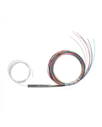 Разветвитель план 1х4 не окон 9/125 вывод 1.5м буфер 0.9 мм 1260/1650 Cabeus (FCT-PLC-1/4-9-1.5-0.9) в Уссурийске Оптические разветвители (сплиттеры) Pintop.ru