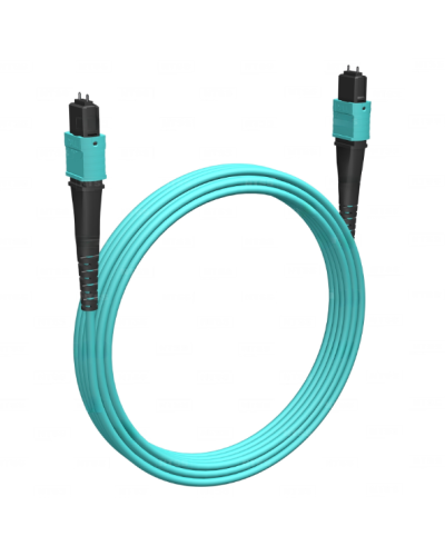 Кабельная сборка MPO(M) -MPO(M)-8 волокон 50/125 OM3, 3 m Cabeus (FOP-50-OM3-8-MPO(M)-8-MPO(M)-B-3m) в Уссурийске Кабельные сборки (оптические) Pintop.ru