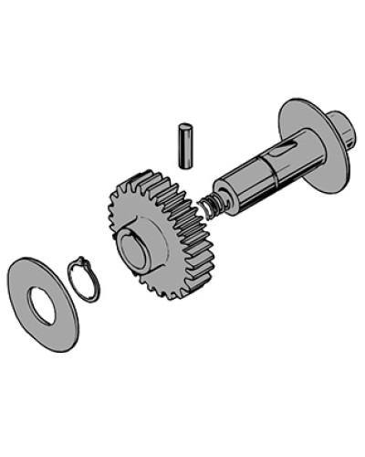 Вал в сборе C100 Came 119RIC011 в Уссурийске Запчасти для шлагбаумов и автоматики Pintop.ru