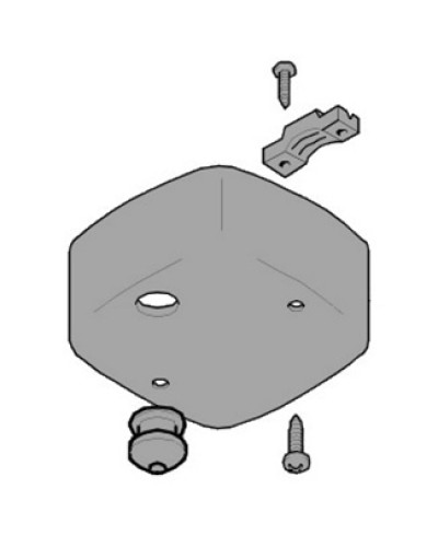 Крышка привода нижняя FLEX Came 119RID150 в Уссурийске Запчасти для шлагбаумов и автоматики Pintop.ru