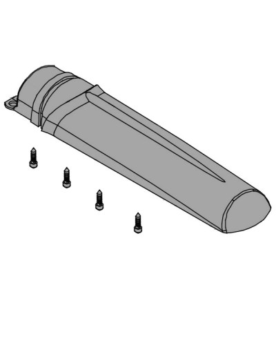 Крышка кожуха винта АХ302304, АХ3024, АХ402306, АХ412306 Came 119RID308 в Уссурийске Запчасти для шлагбаумов и автоматики Pintop.ru