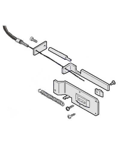 Механизм разблокировки G12000 Came 119RIG103 в Уссурийске Запчасти для шлагбаумов и автоматики Pintop.ru