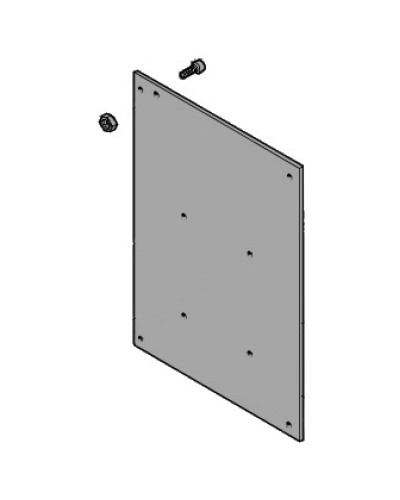 Пластина крепления блока управления BY-3500T Came 119RIY064 в Уссурийске Запчасти для шлагбаумов и автоматики Pintop.ru