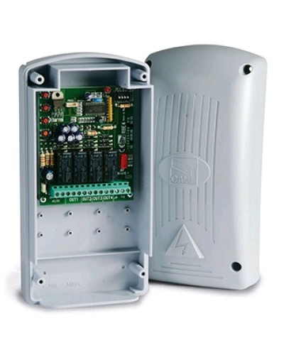 Внешний, двухчастотный, 4-канальный радиодекодер Came 806RV-0020 в Уссурийске Запчасти для шлагбаумов и автоматики Pintop.ru