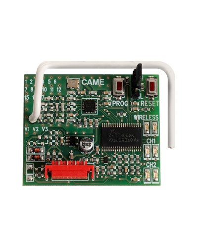 Встраиваемая плата радиоканала для беспроводных устройств системы RIO v2.0 Came RIOCN8WS в Уссурийске Устройства радиоуправления для шлагбаумов и автоматики Pintop.ru