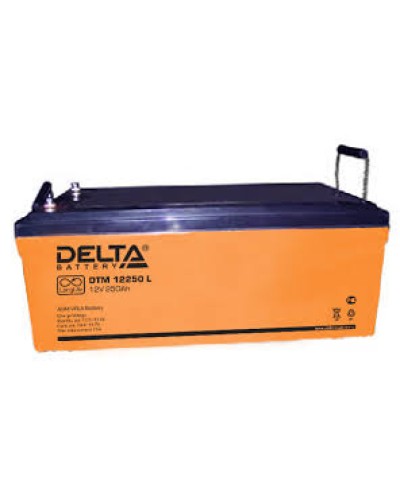 Аккумулятор свинцово-кислотный Delta DTM 12250 L в Уссурийске Электротехническое оборудование Pintop.ru