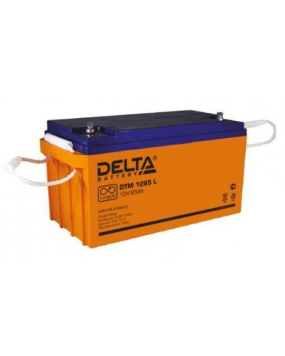 Аккумулятор свинцово-кислотный Delta DTM 1265 L в Уссурийске Электротехническое оборудование Pintop.ru