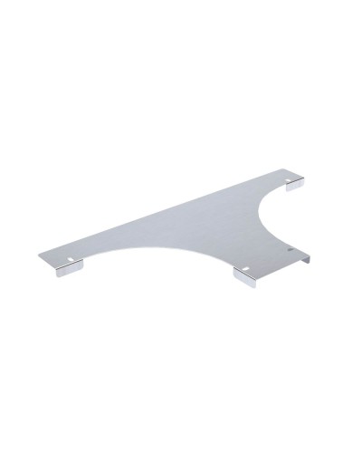 Крышка на ответвитель универсальный с основанием 400, 1,2 мм, горячий цинк DKC SKFN400KHDZ в Уссурийске Аксессуары для лотков Pintop.ru