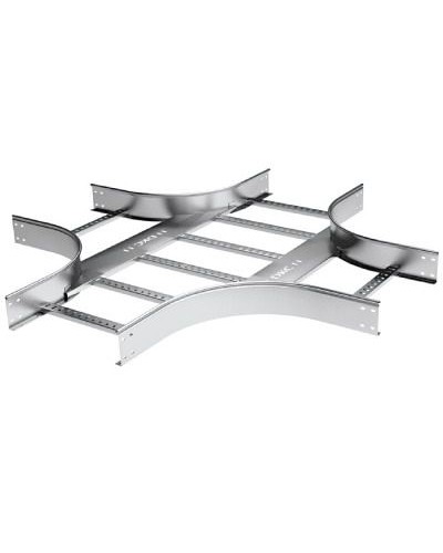 Х-ответвитель 50х300 R-300 DKC (LX5303K) в Уссурийске Аксессуары для лотков Pintop.ru