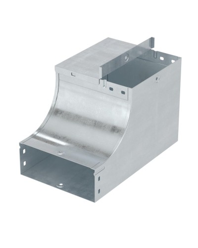 Угол CSSD 90 вертикальный внутр. переходник прав. осн.200 H50 горячеоцинкованный DKC 37663KHDZ в Уссурийске Аксессуары для лотков Pintop.ru