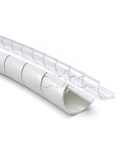Жгут для кабеля SPIRALITE PA4 бел. (уп.20м) ДКС (00984RL) в Уссурийске Аксессуары для кабель-канала Pintop.ru
