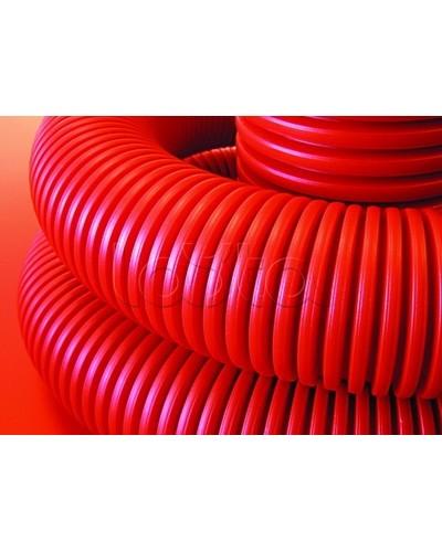 Труба гофрированная двустенная ПНД 110 м, чёрная, м для кабельной канализации с протяжкой DKC 121911A100 в Уссурийске Труба гофрированная Pintop.ru