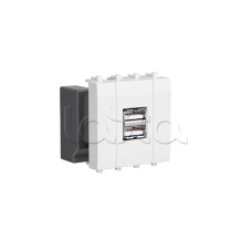 Устройство зарядное "Белое облако", "Avanti", 2.1А, 2 мод. DKC 4400542