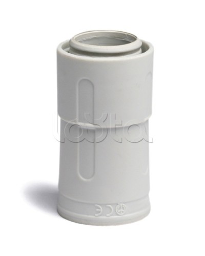 Переходник армированная труба - жесткая труба DKC 20 мм 55220 в Уссурийске Повороты, муфты, тройники Pintop.ru