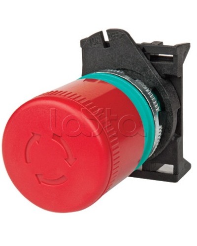 Кнопка аварийная грибовидная поворотная д.40 DKC ABHT1C4N в Уссурийске Крепежные изделия Pintop.ru