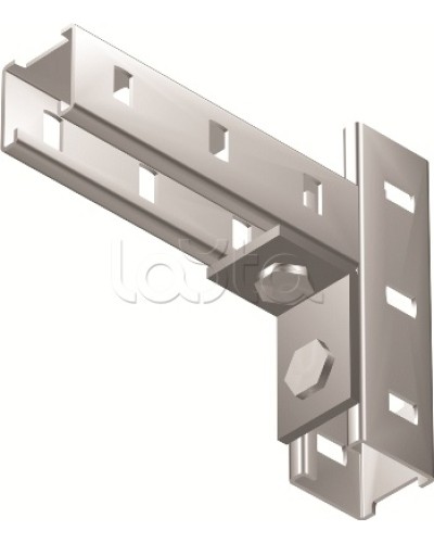 Уголок крепежный одиночный горячеоцинкованный DKC BMC1011HDZ в Уссурийске Аксессуары для лотков Pintop.ru