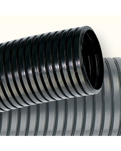 Труба гофрированная DN12мм, ПВ-0, D вн 12,2 мм, D нар 15,8 мм, полиамид 6, DKC PA601216F2 в Уссурийске Труба гофрированная Pintop.ru