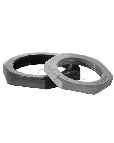 Гайка М63х1,5, полиамид, цвет черный DKC PAGM63N в Уссурийске Крепеж Pintop.ru