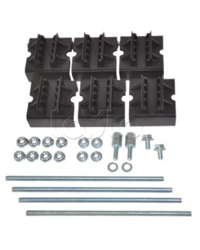Набор шинодержателей толщиной 5мм, 4 полюса DKC R5BSEV2/5TN в Уссурийске Держатели, клипсы, скобы Pintop.ru