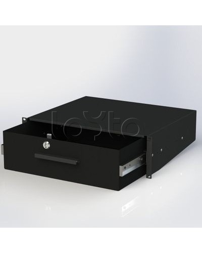 Ящик выдвижной с ключом RAL9005 DKC R5ITCPD2HEB в Уссурийске Крепежные изделия Pintop.ru